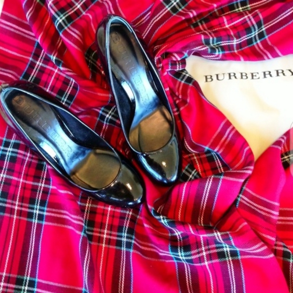 Burberry Patent Leather Heels